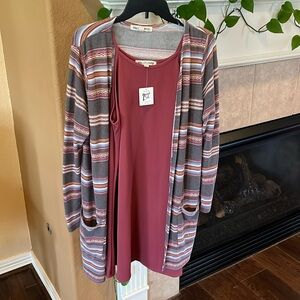 Dress and sweater combo XL